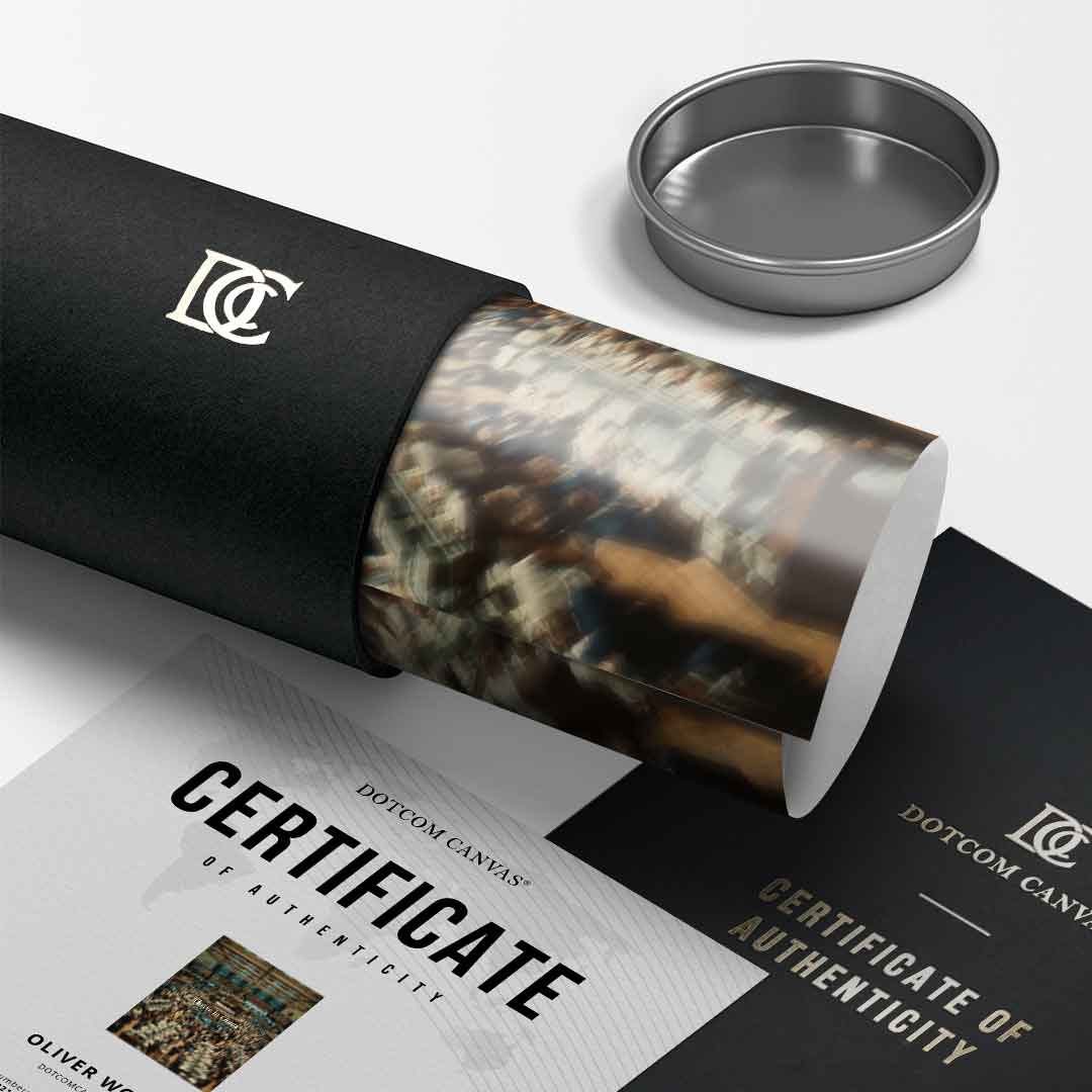 Thrive in Chaos Poster Versandrolle Tube Hochformat