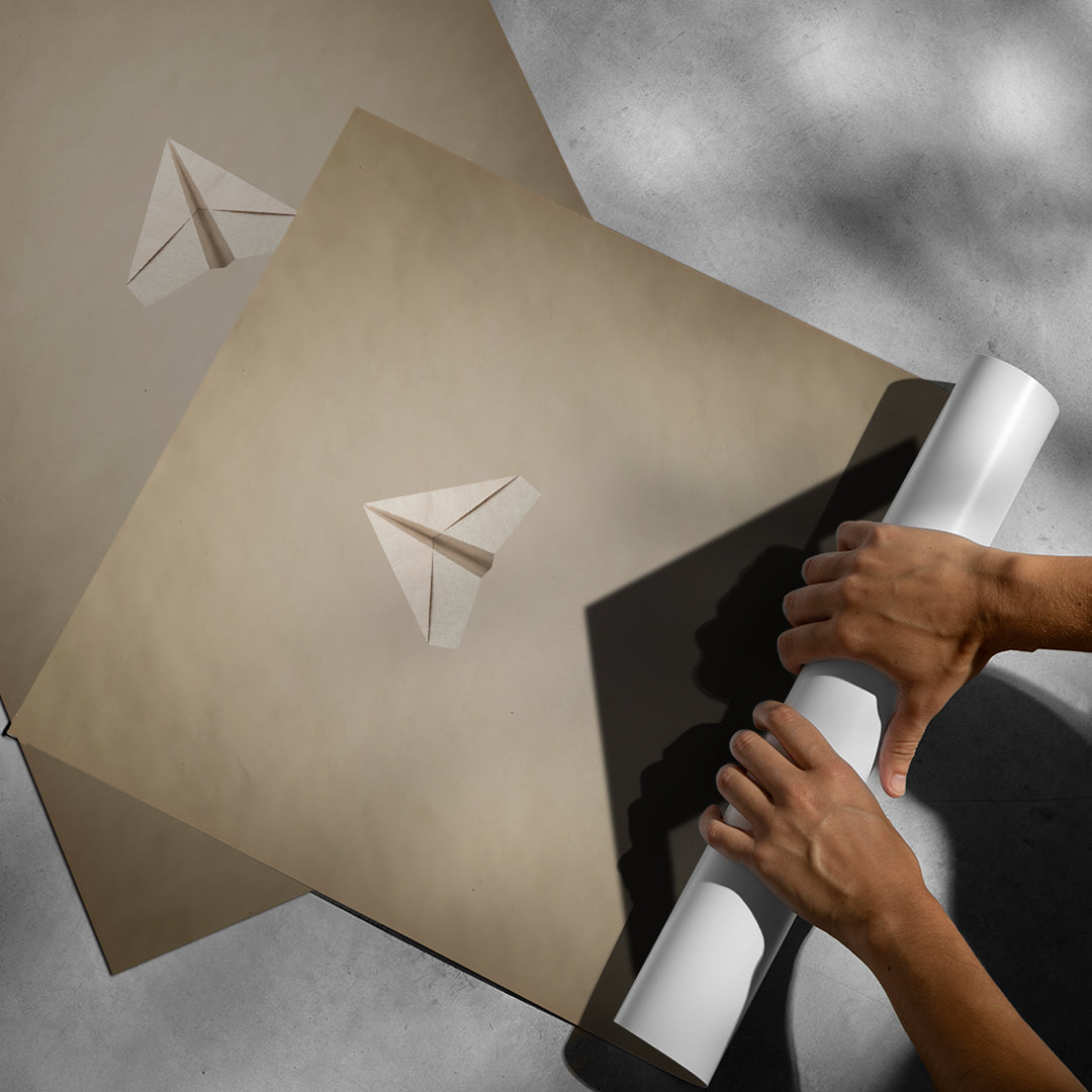 DOTCOMCANVAS Trust the Process Poster Rolled-up Ansicht