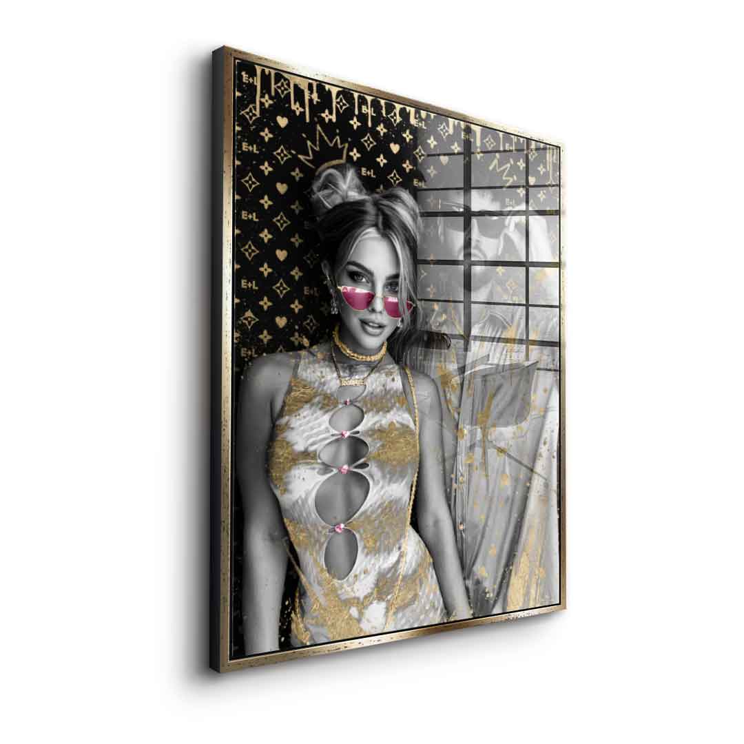 Unikat - Couple Editable Art - Acrylglas