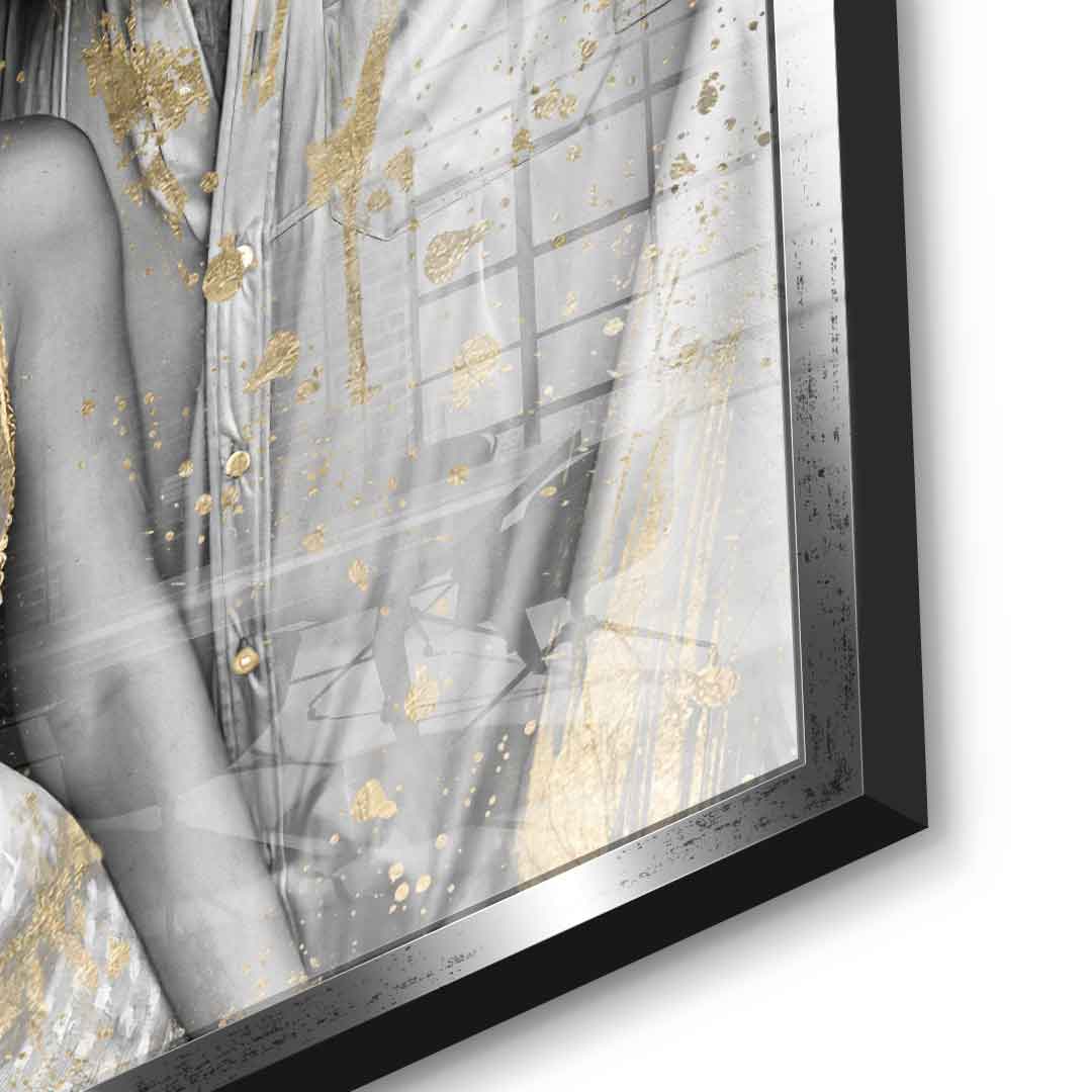 Unikat - Couple Editable Art - Acrylglas