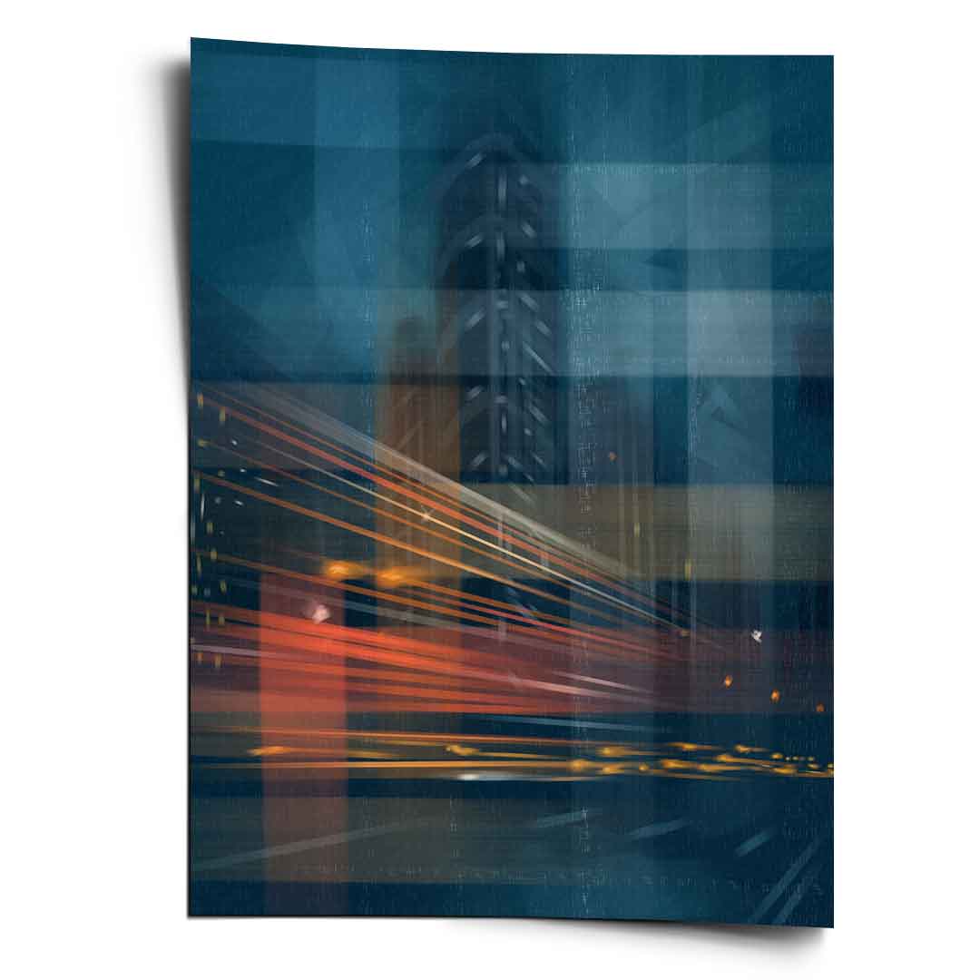City Night Agility - Poster