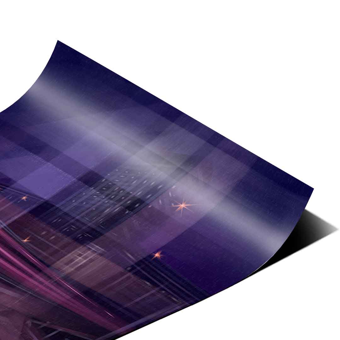 City of Dreams in Grids - Poster Corner Detail