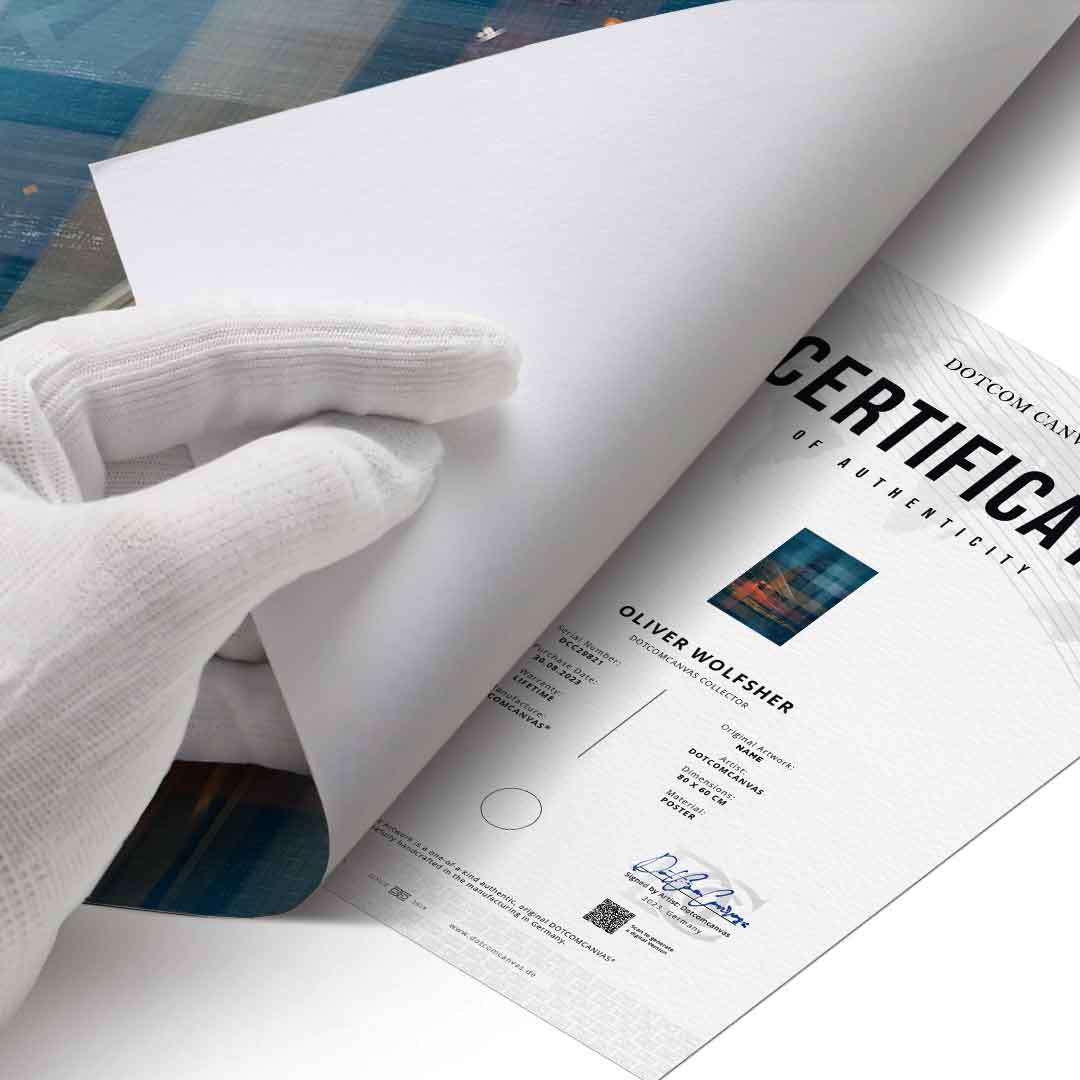 City Night Agility - Poster Zertifikat