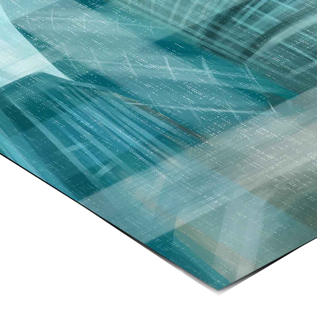 Shining City Pearl Glas - Poster Corner Detail