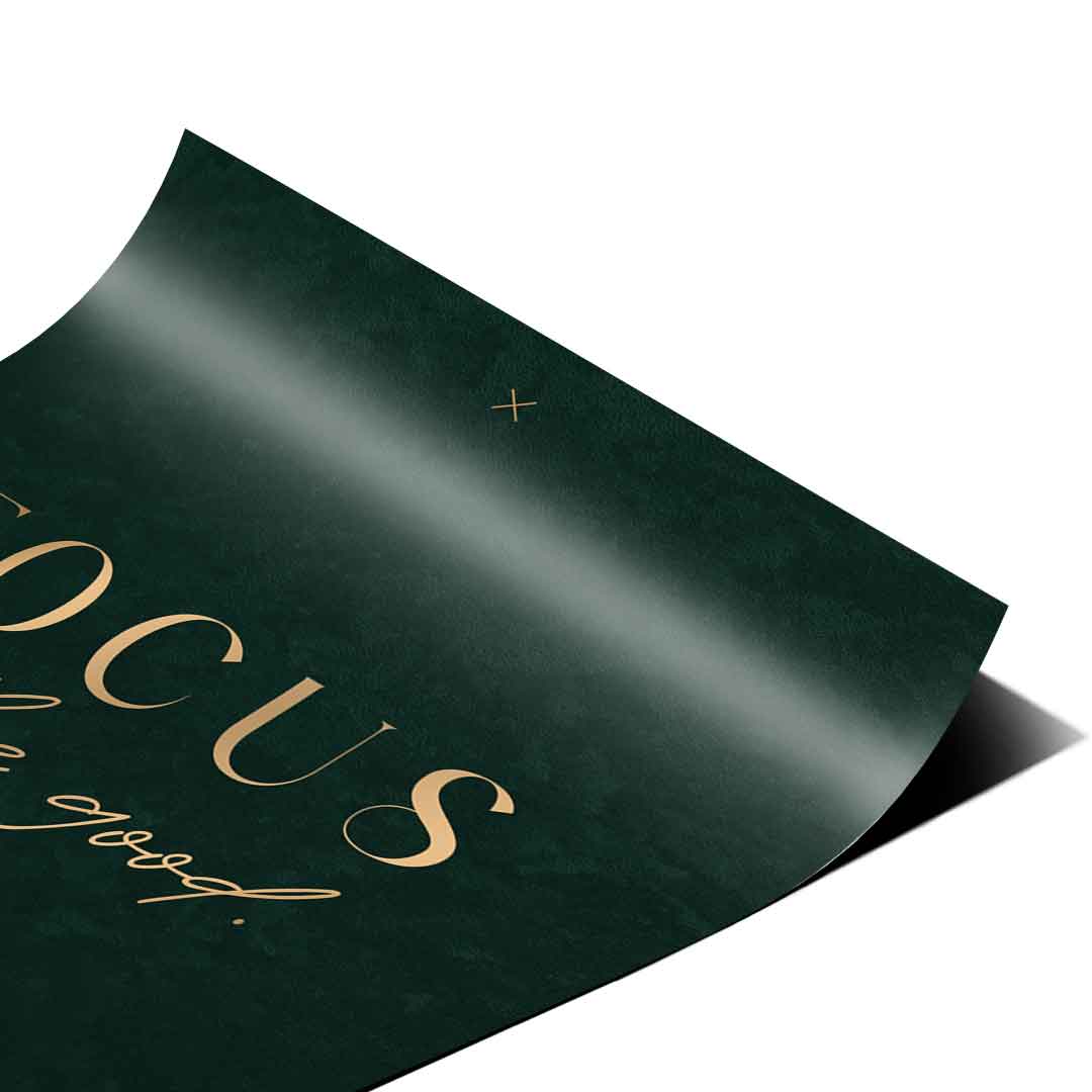 DOTCOMCANVAS FOCUS Poster – weiteres Eckdetail