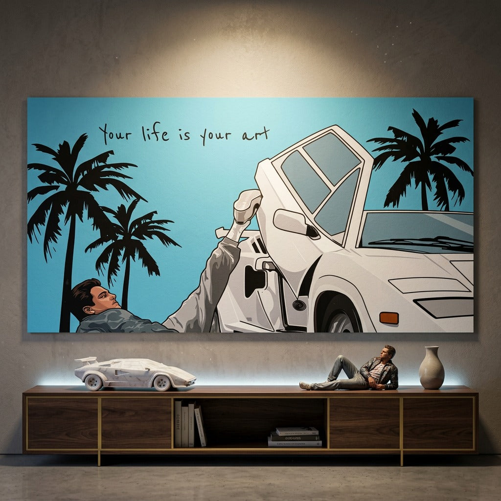 Your life is your art - Poster