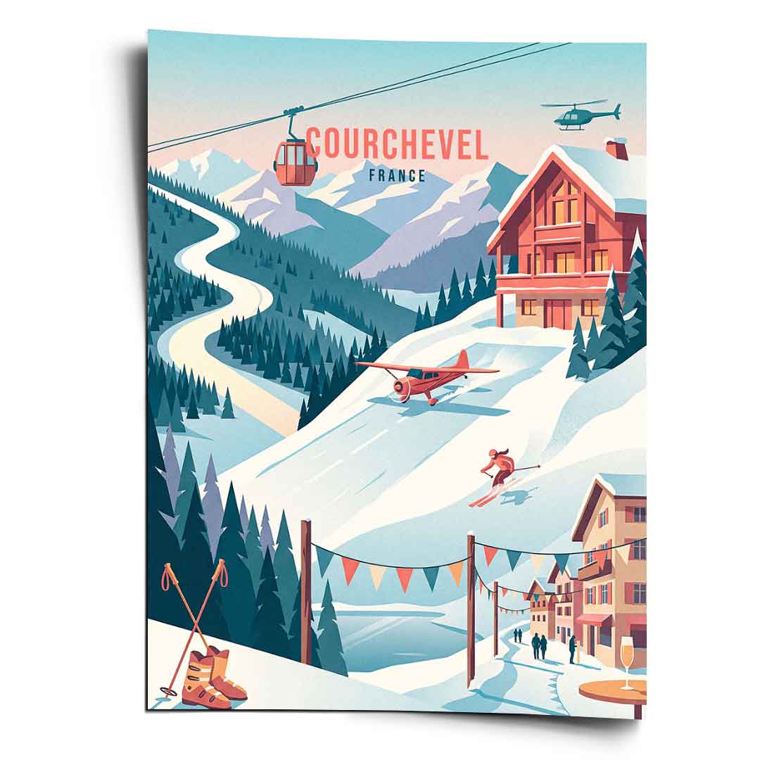 Courchevel Poster