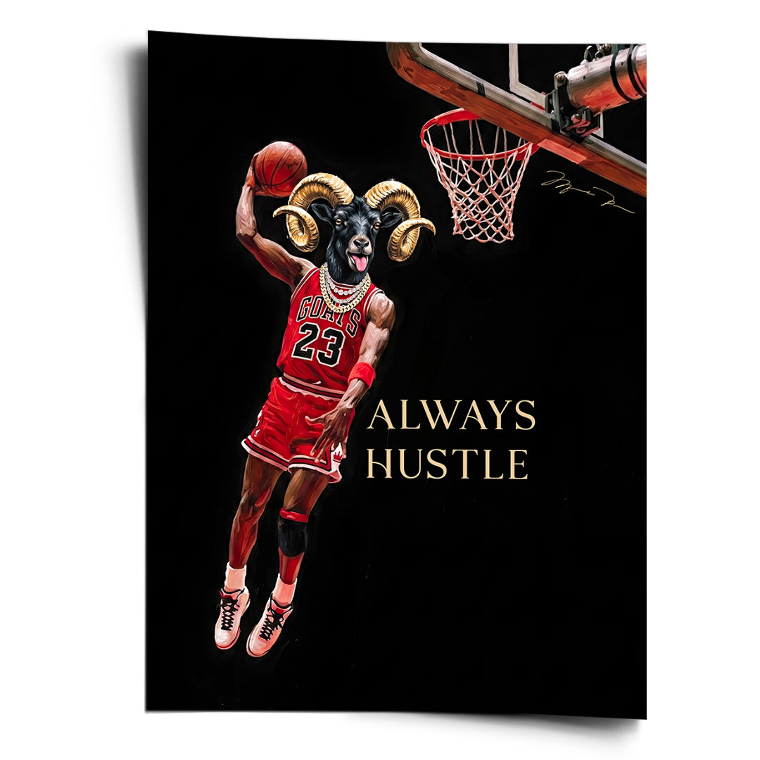 DOTCOMCANVAS GOAT Dunk Poster Vorderansicht