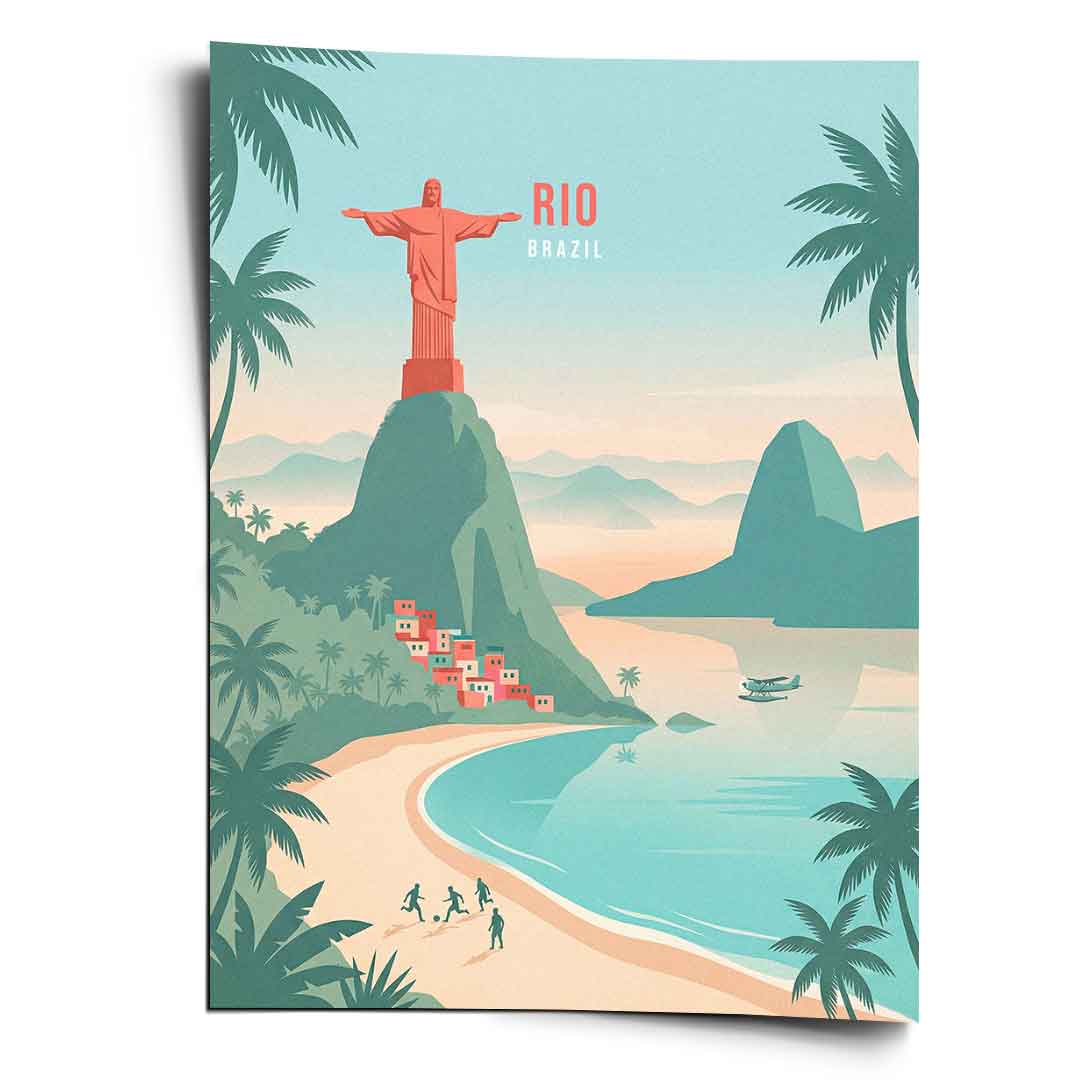 DOTCOMCANVAS Rio Poster Vorderansicht