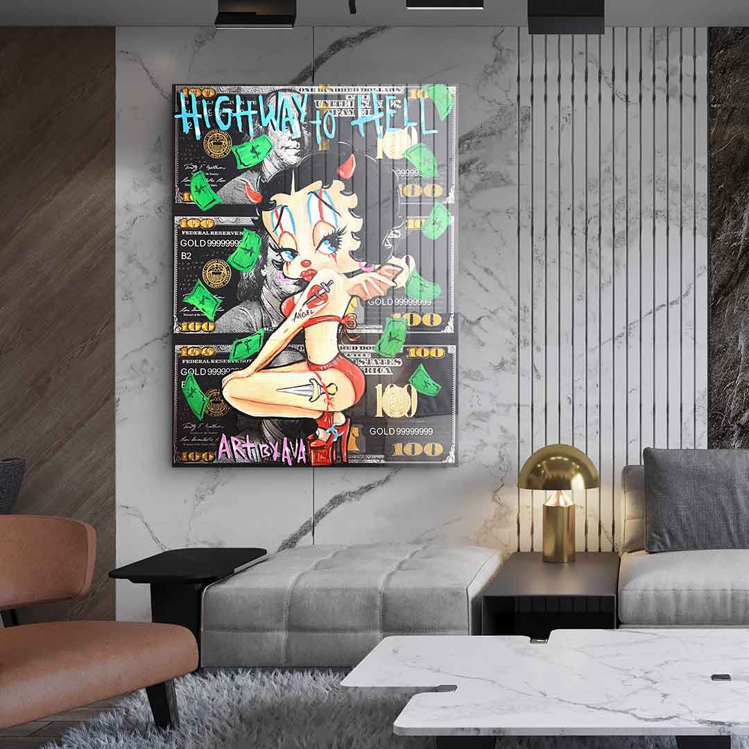 Highway to Hell - Acrylic glass