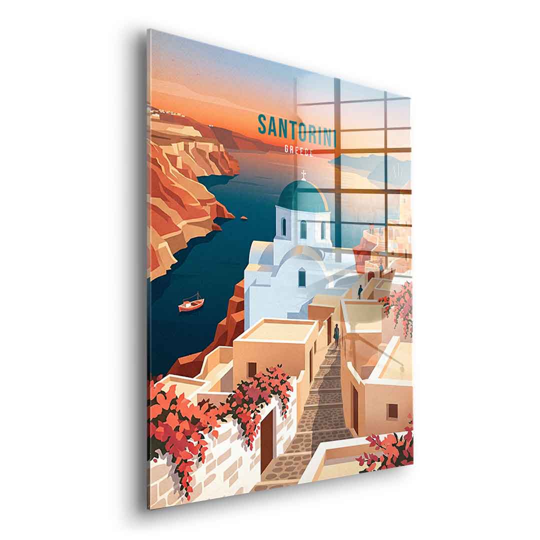 Santorini - Acrylglas