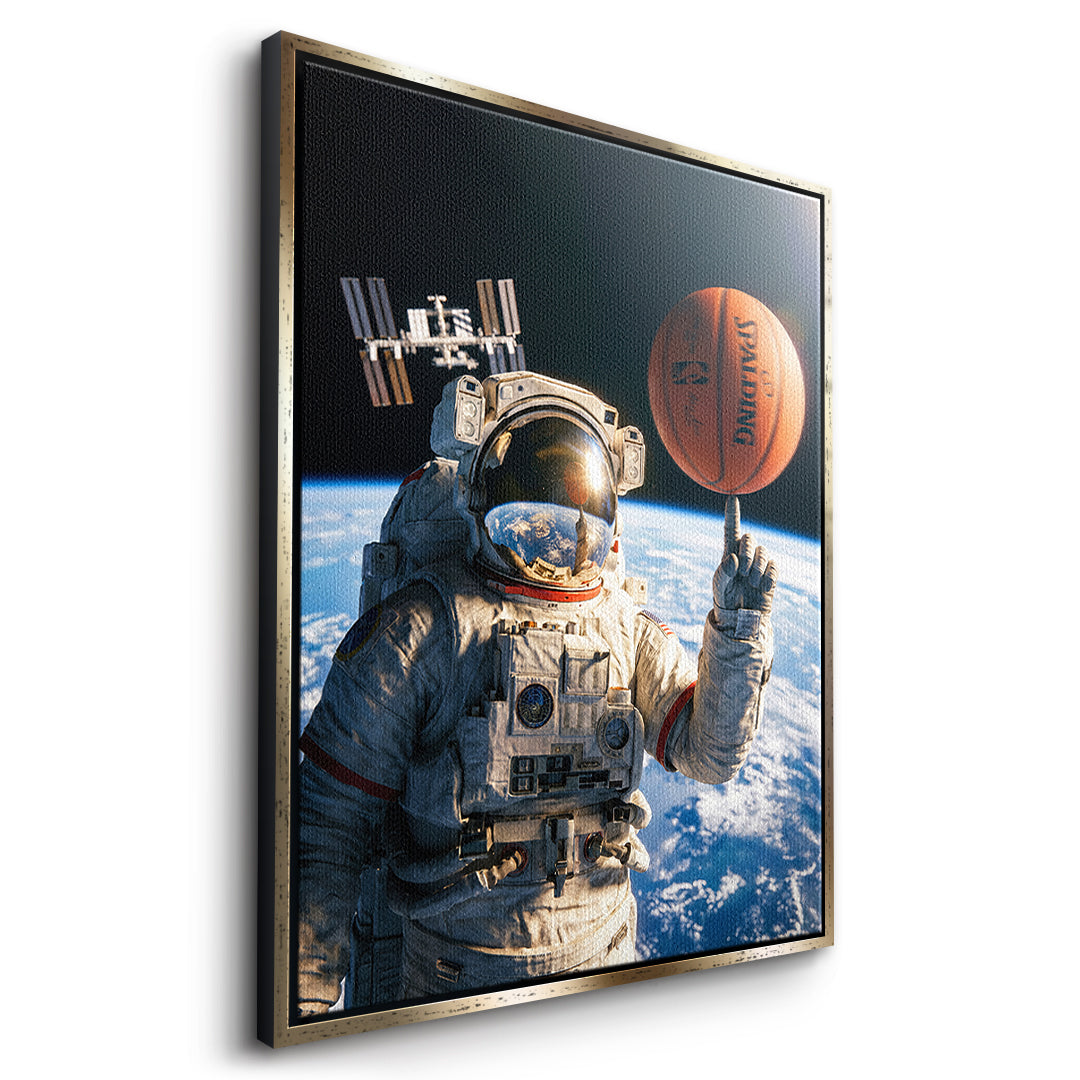 DOTCOMCANVAS Astronot Leinwandbild side_gf