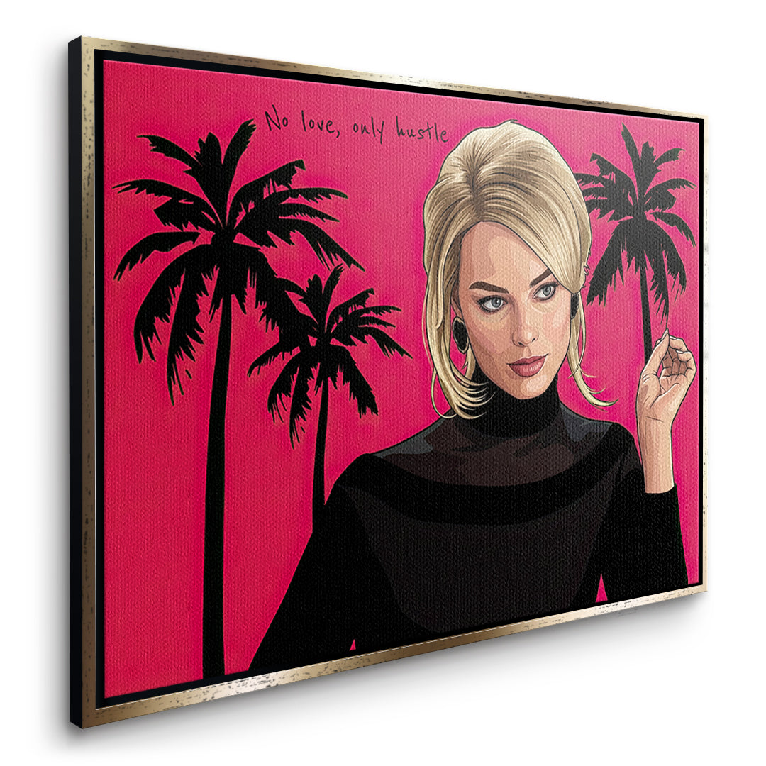 side gold frame