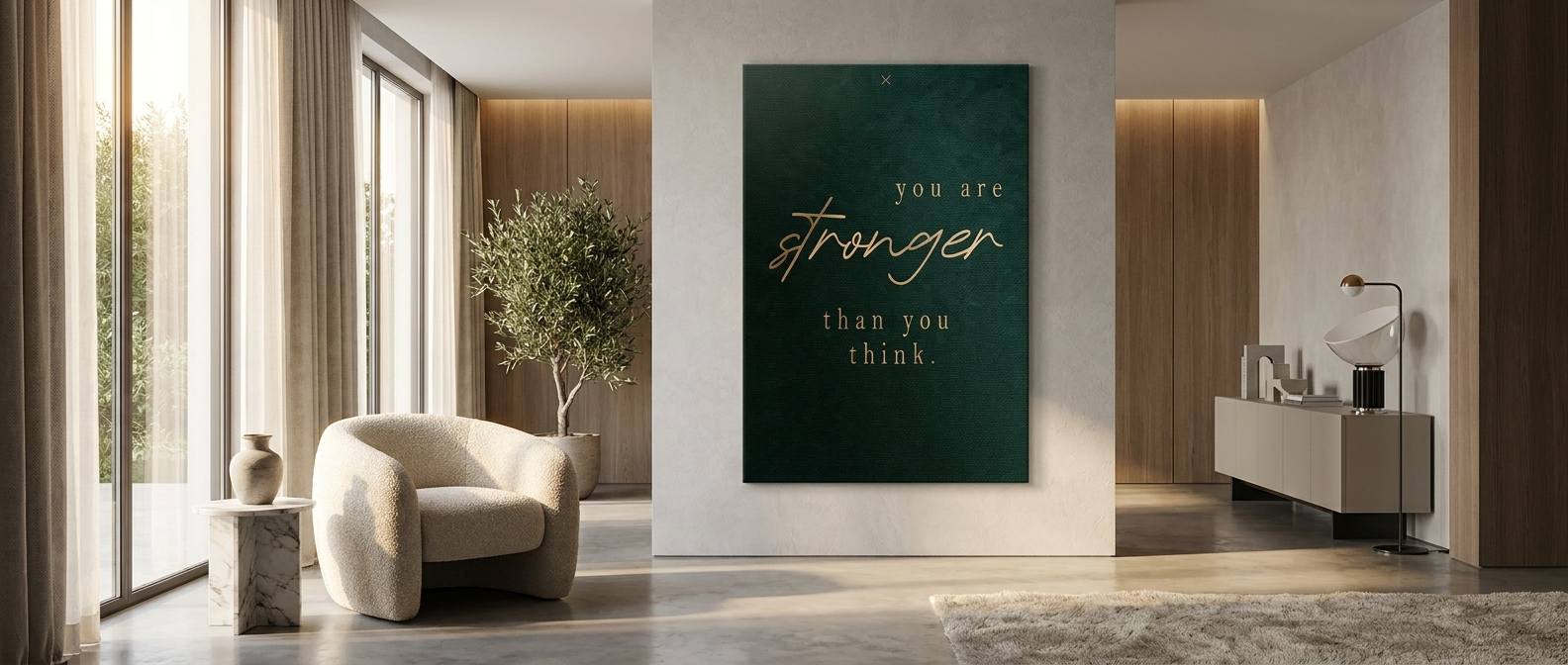 You are STRONGER Banner