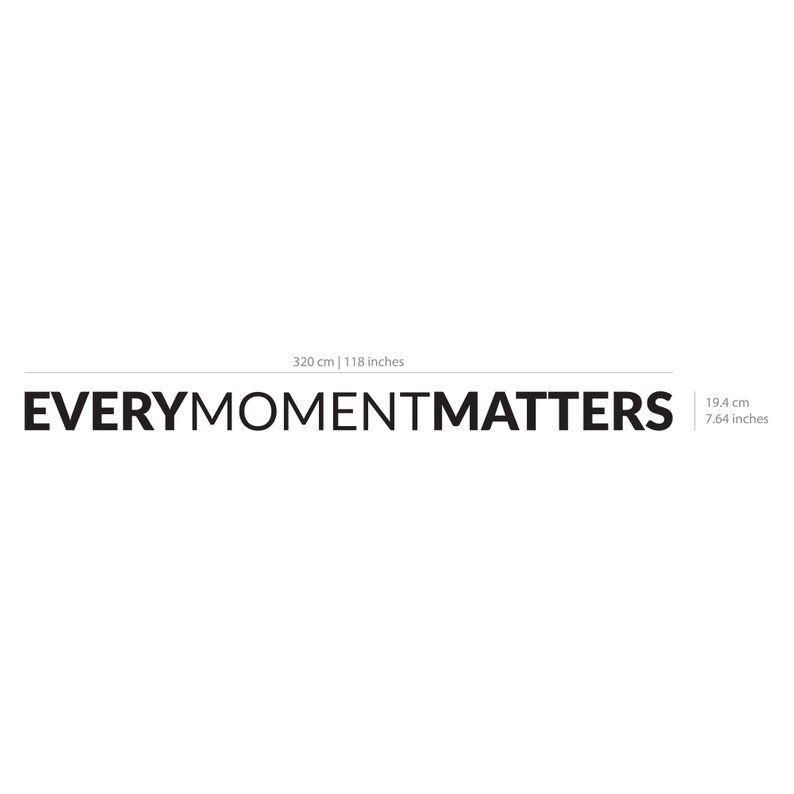 Every Moment Matters