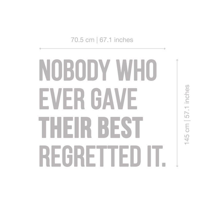 Ever give their Best