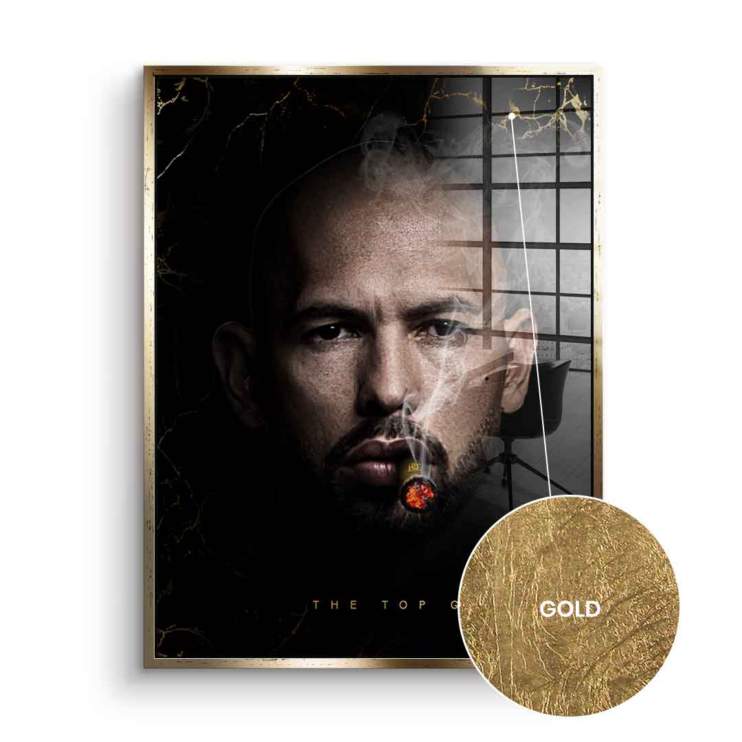 Andrew Tate V3 The Top G - Złoty Liść