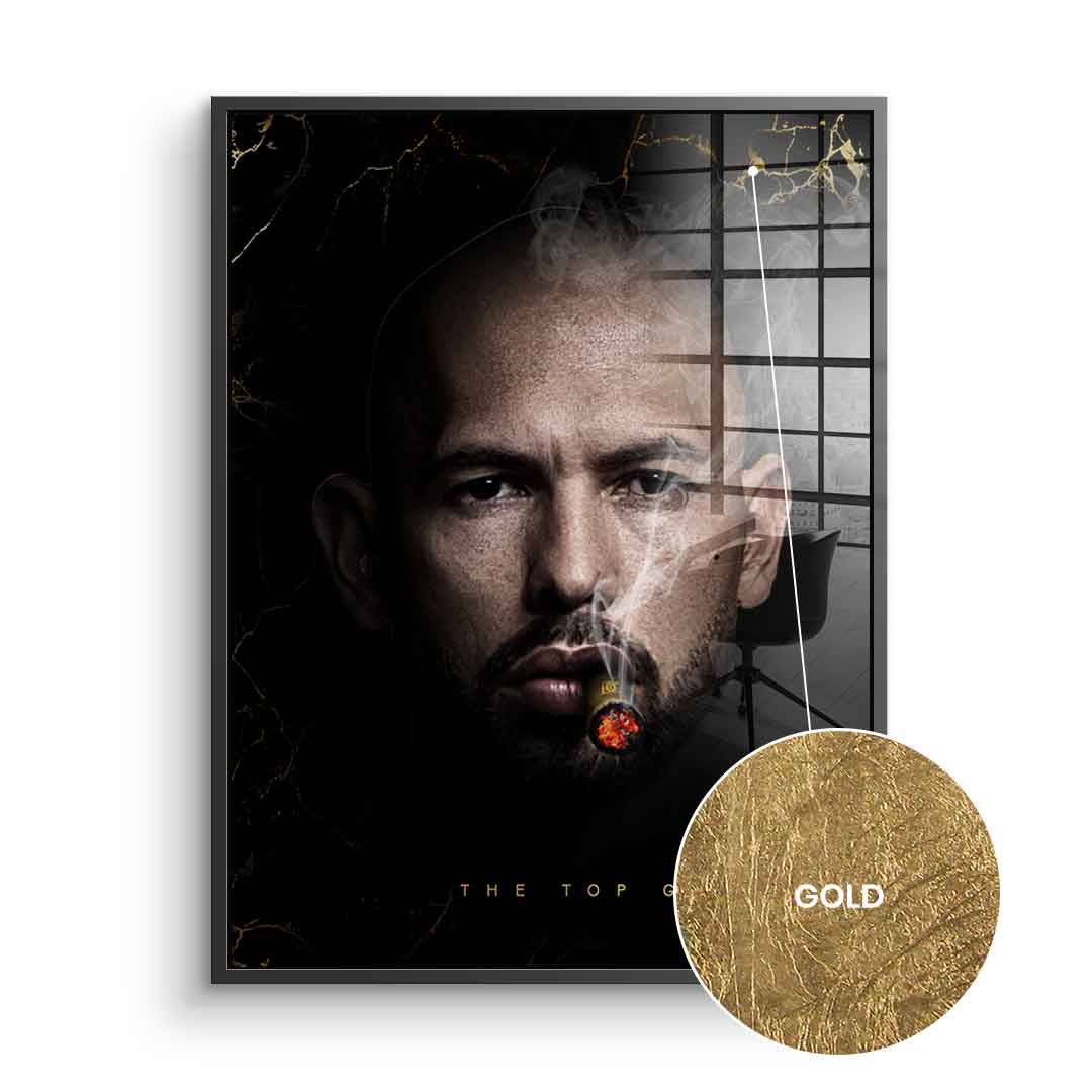 Andrew Tate V3 The Top G - Złoty Liść