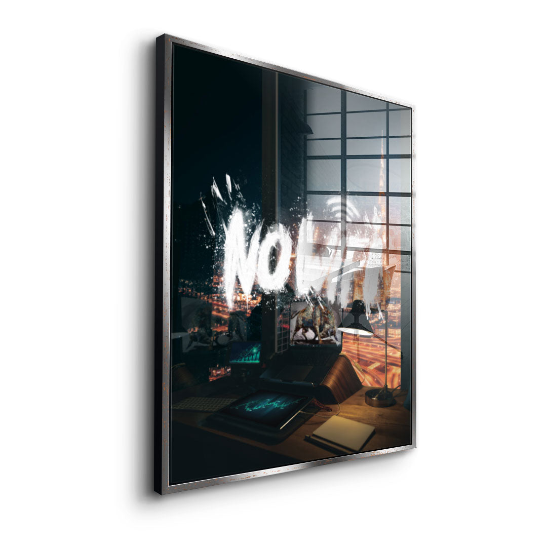 NO WIFI - Acrylglas