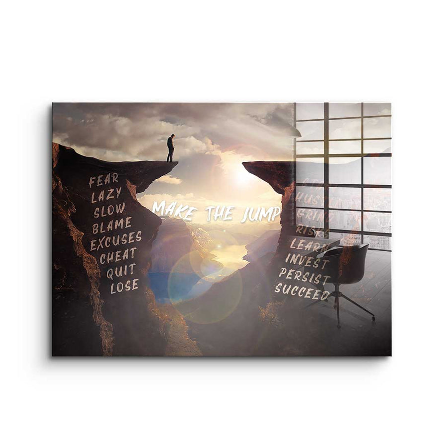 Make The Jump - Acrylic glass