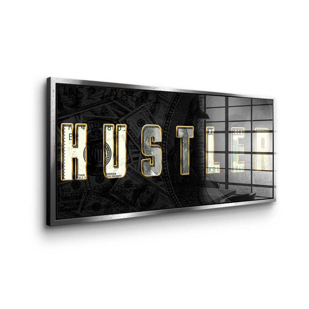 HUSTLER- Acrylglas