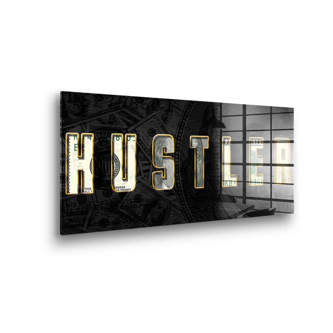 HUSTLER- Acrylglas