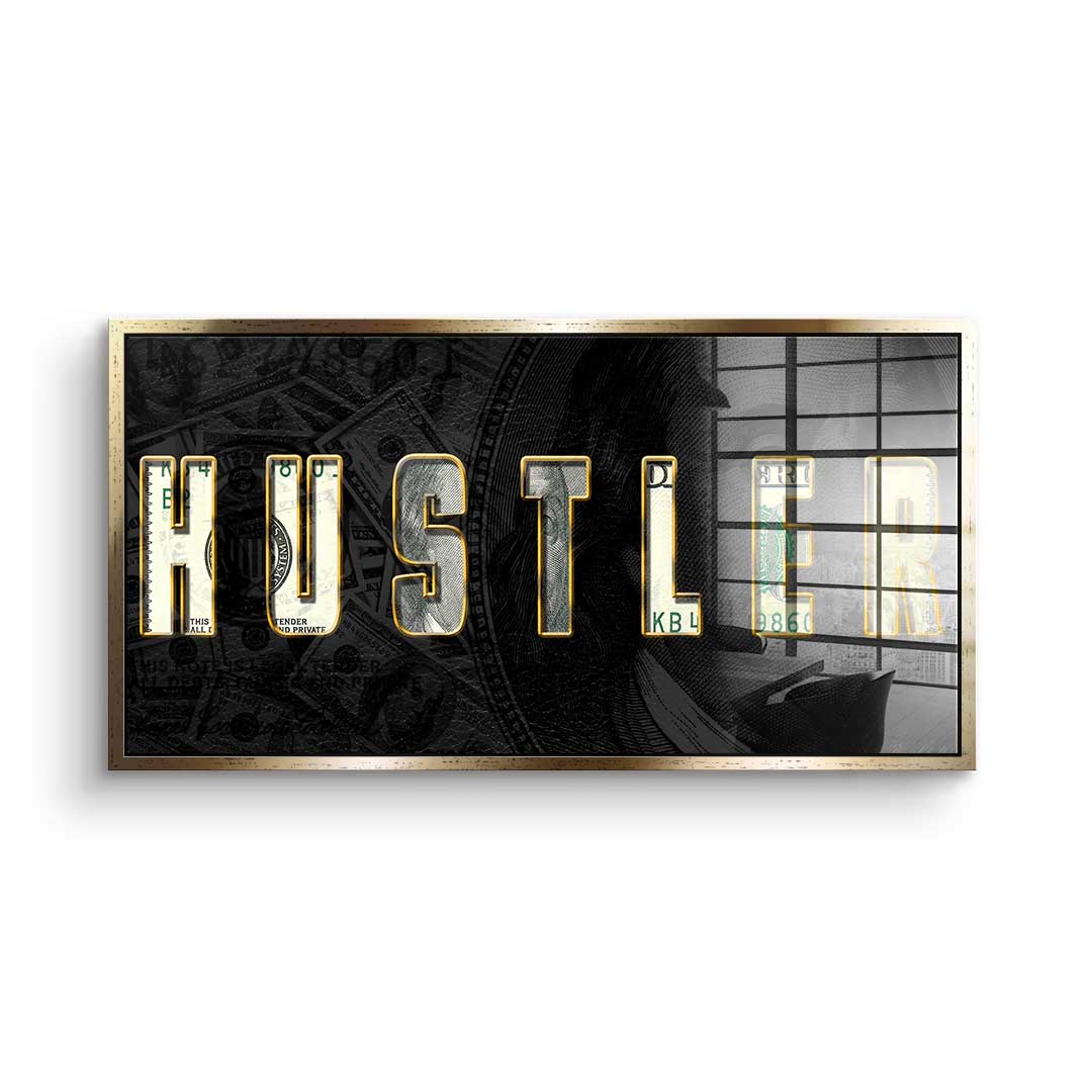 HUSTLER- Acrylglas
