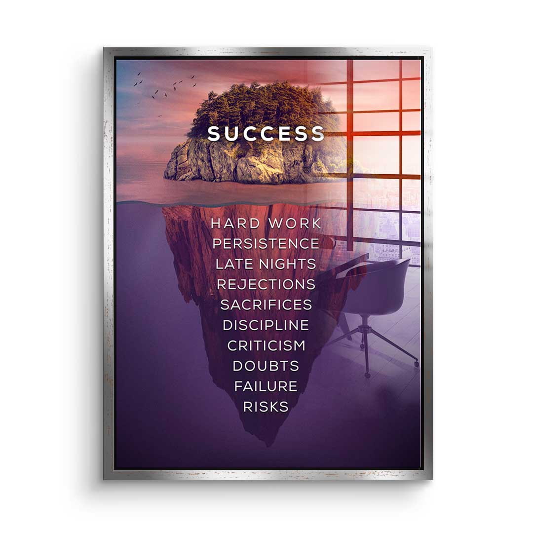 Island of Success - Acrylic Glass