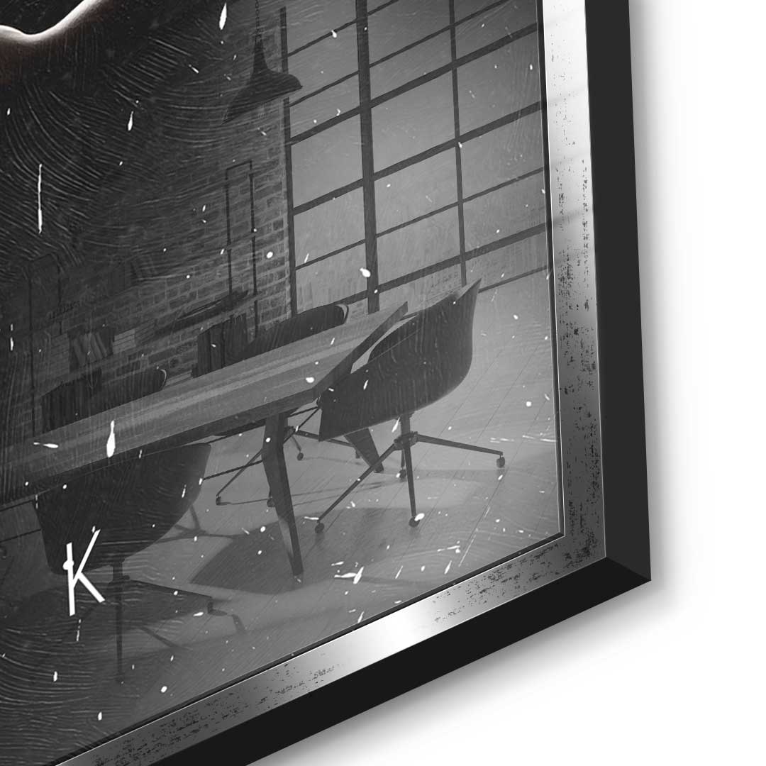 Success - Hard Work - Acrylglas