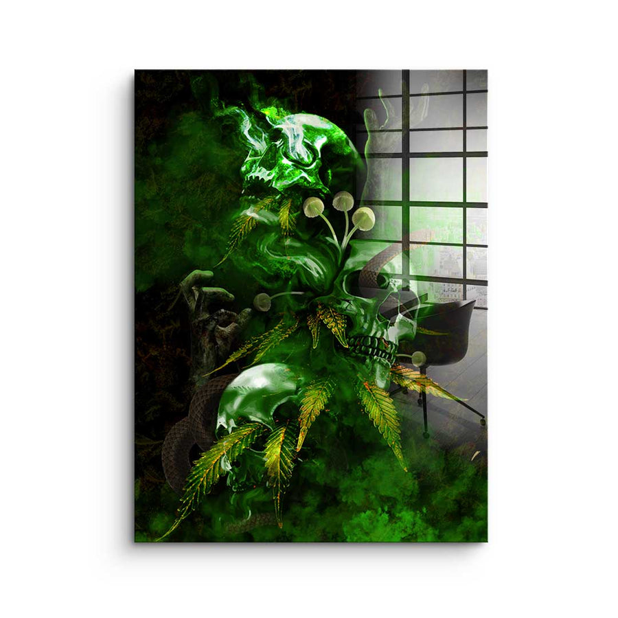 Green Death - Acrylic glass
