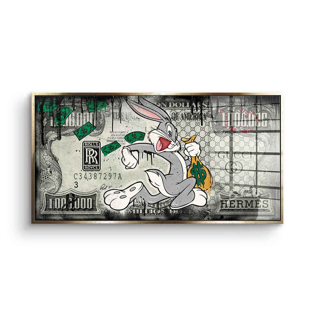 FAST BUNNY - Acrylic glass
