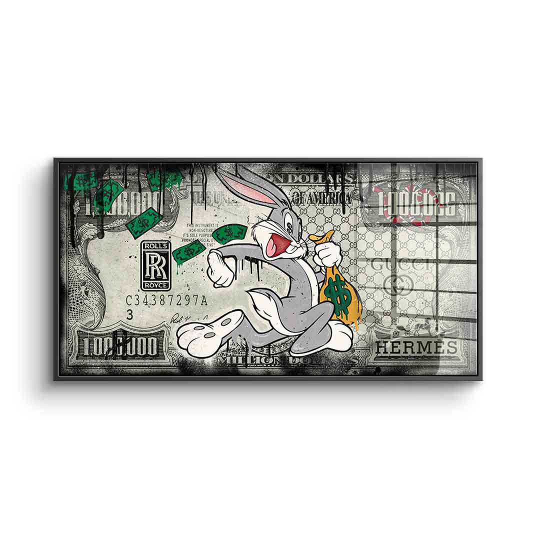 FAST BUNNY - Acrylic glass