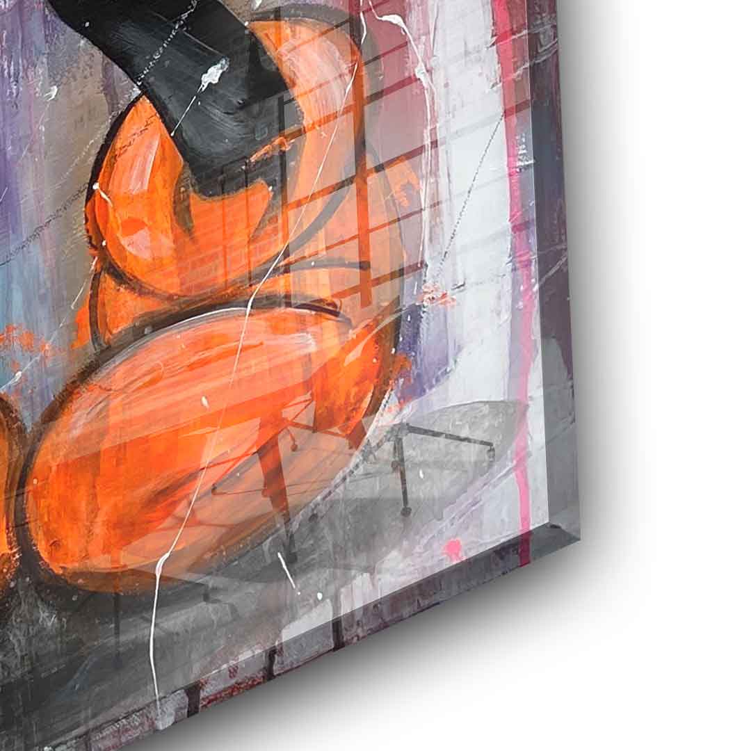 Dont worry just dance - Acrylglas