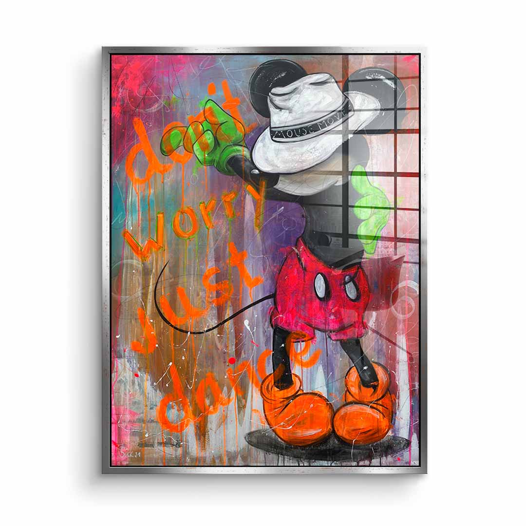 Dont worry just dance - Acrylglas