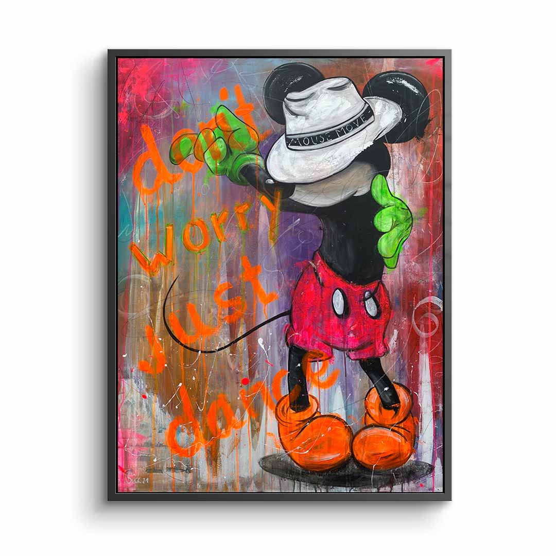 Dont worry just dance - Acrylglas