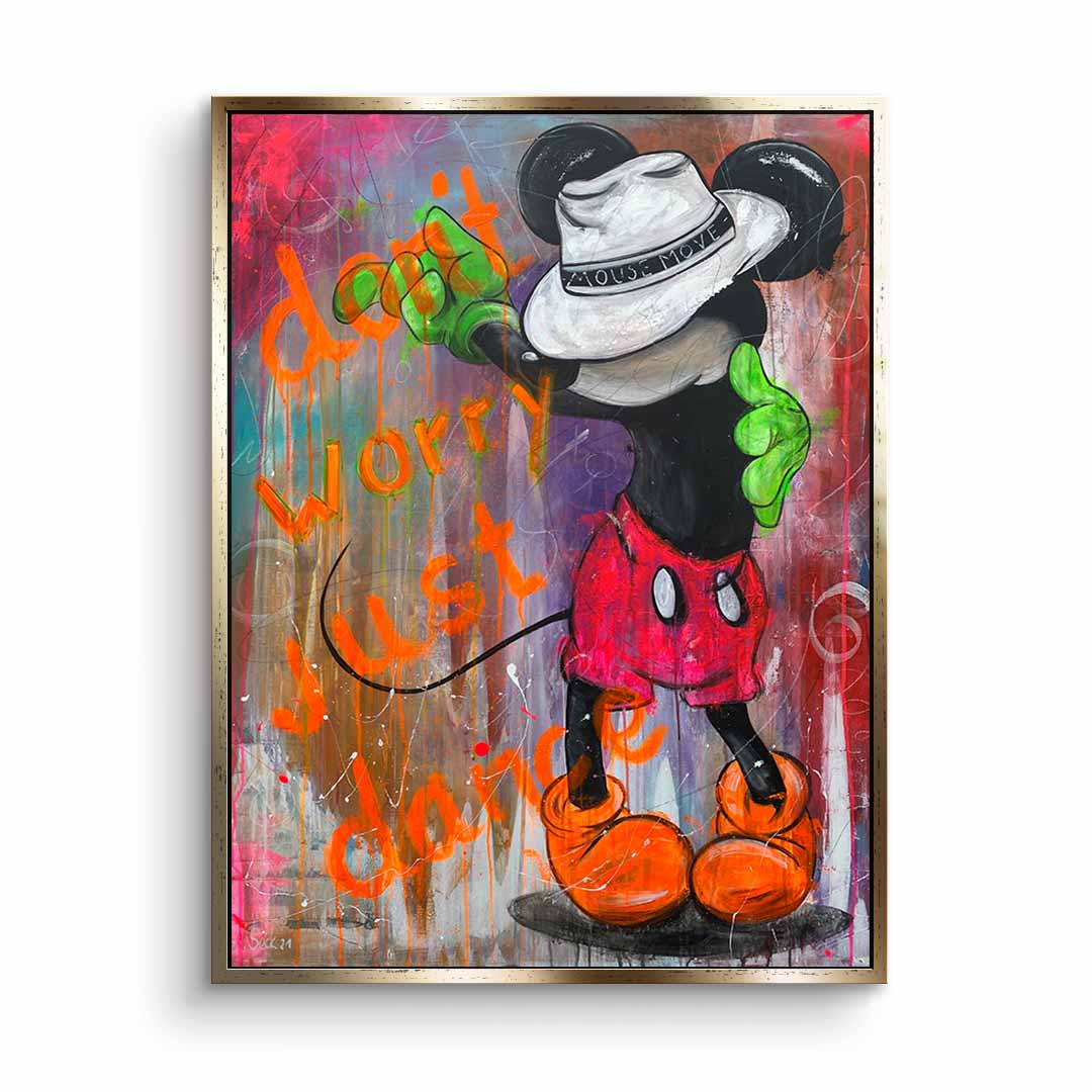 Dont worry just dance - Acrylglas