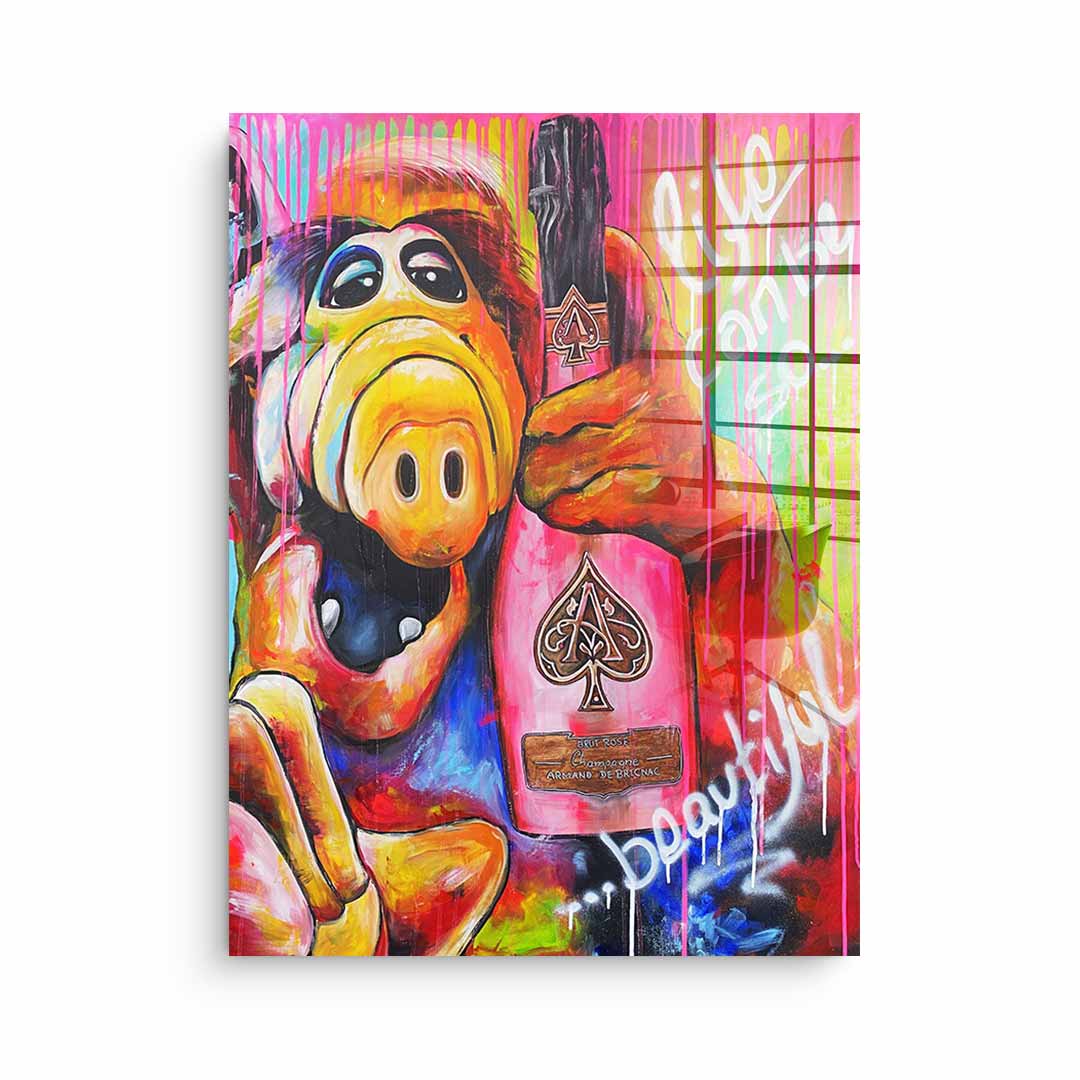 Life can be so beautiful - Acrylglas