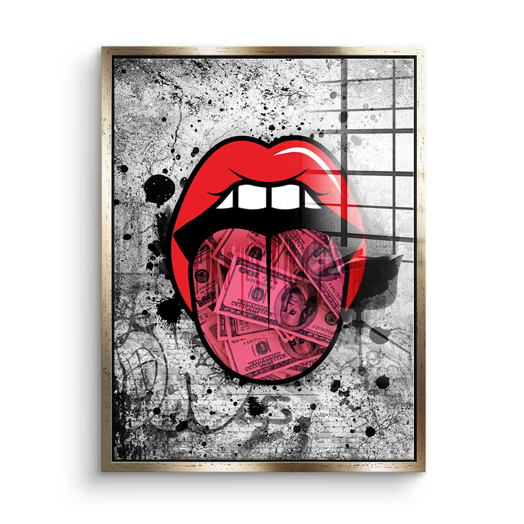 Graffiti Kiss - Akryl