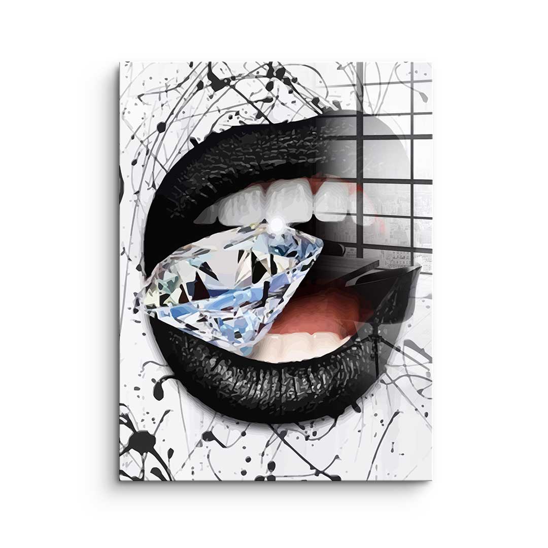 Diamond Mouth - Acrylglas