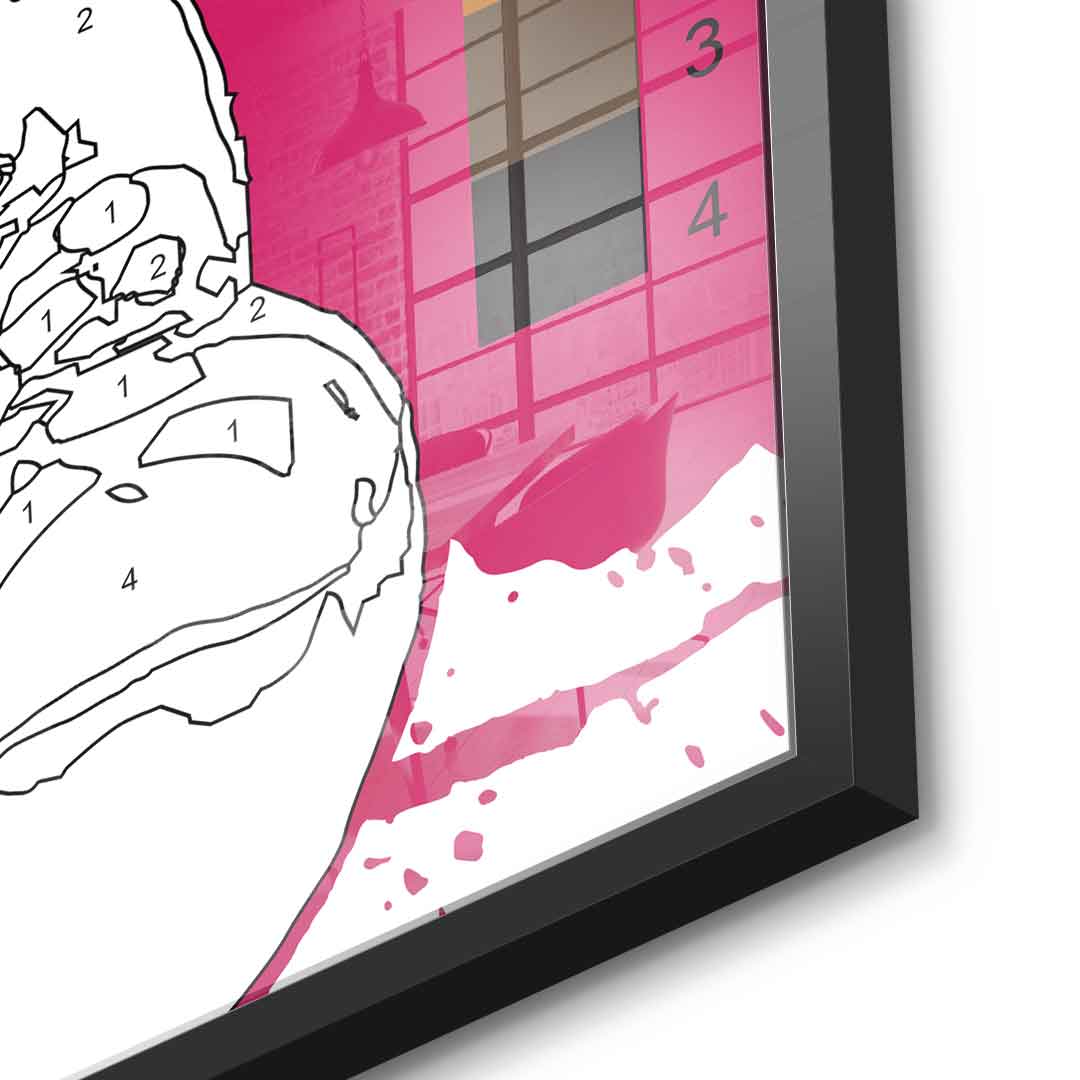 Bear Splash - Acrylic glass