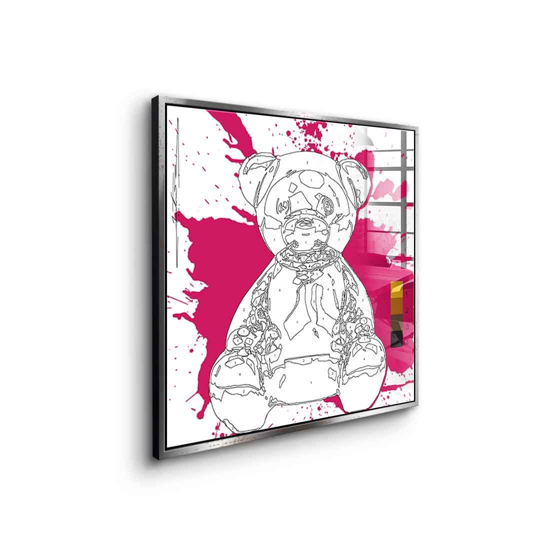 Bear Splash - Acrylic glass