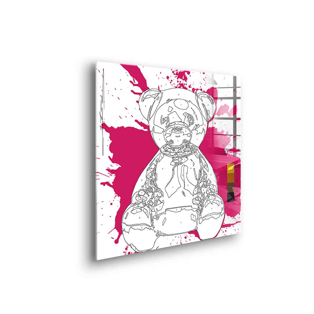 Bear Splash - Acrylic glass