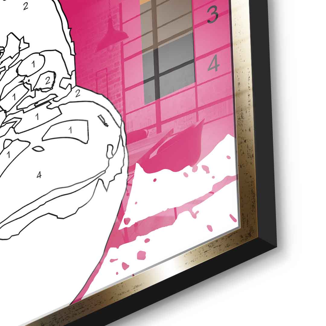 Bear Splash - Acrylic glass