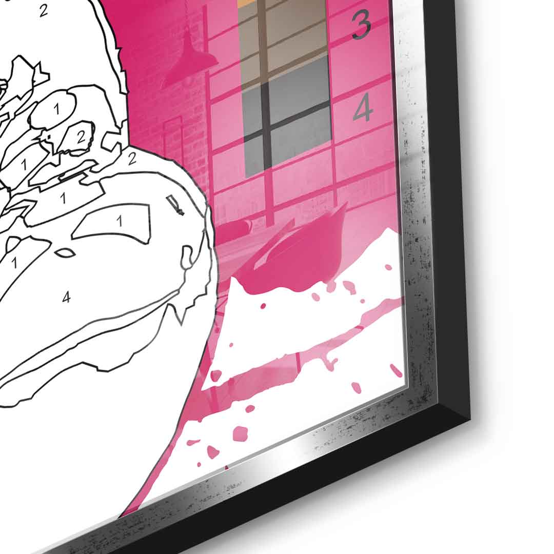 Bear Splash - Acrylic glass