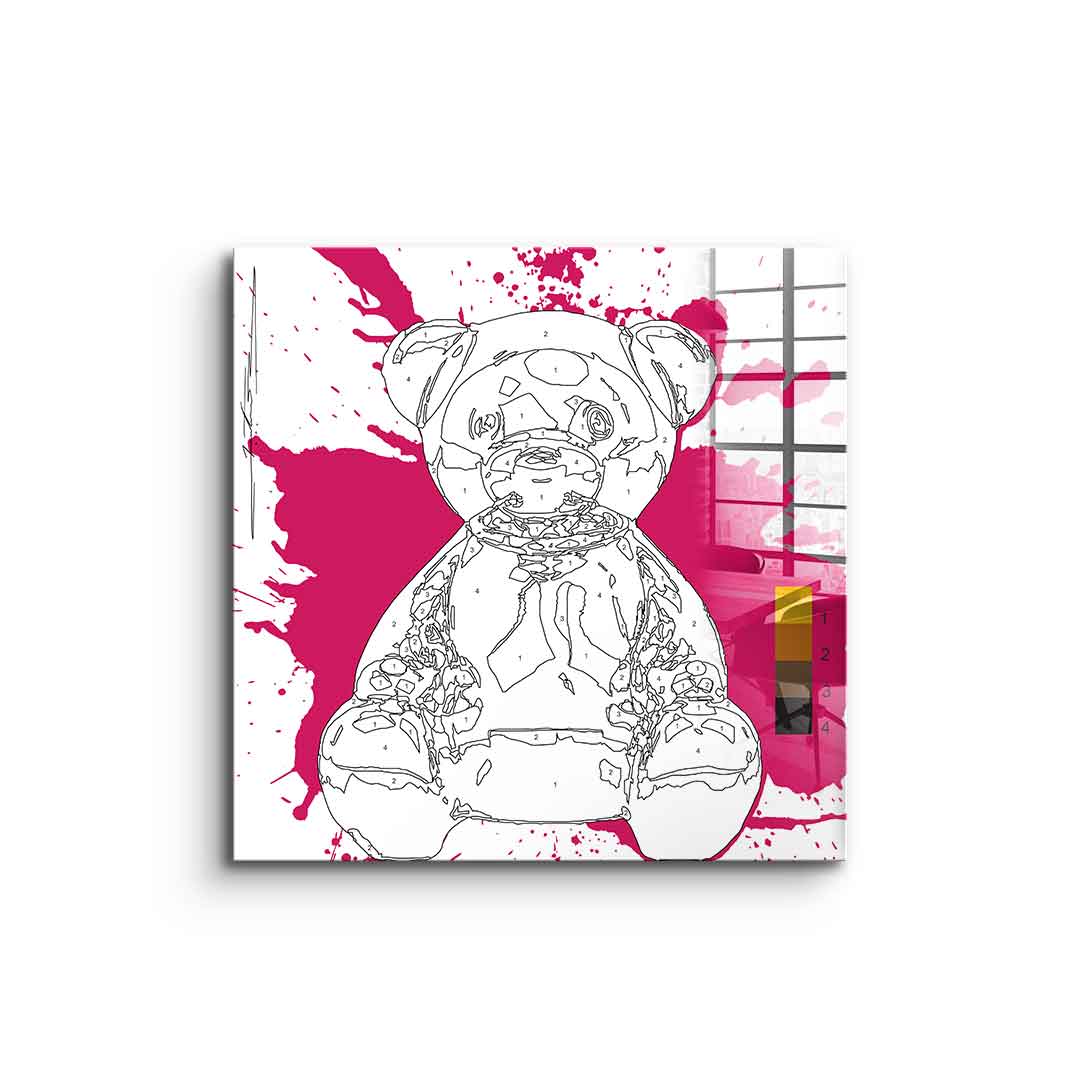 Bear Splash - Acrylic glass