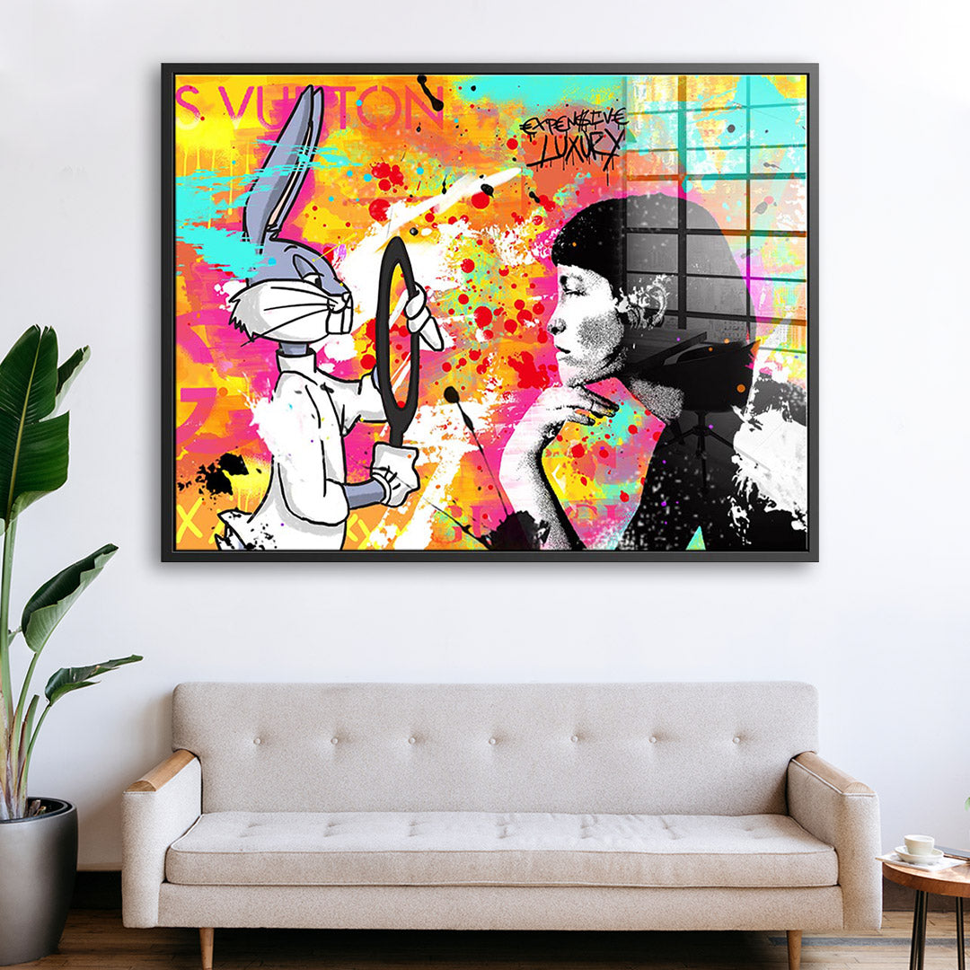 Beauty Bunny - Acrylic glass