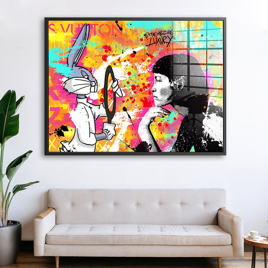 Beauty Bunny - Acrylic glass