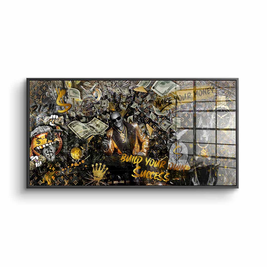 Build your own success - Acrylglas