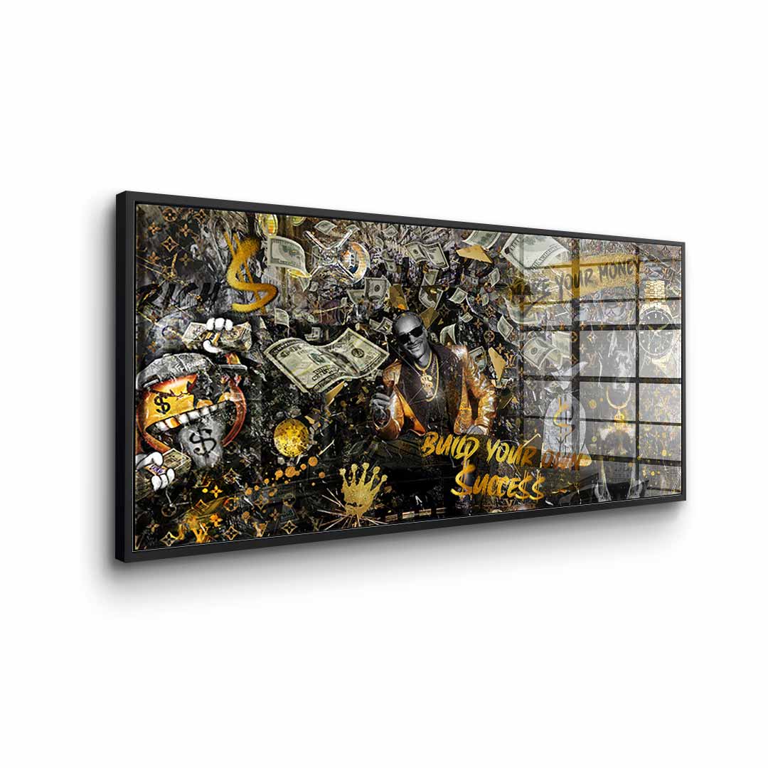 Build your own success - Acrylglas