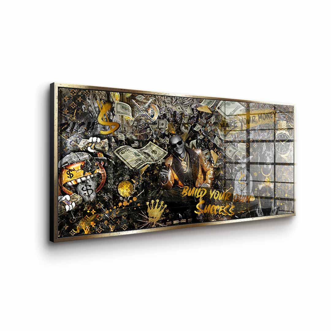 Build your own success - Acrylglas